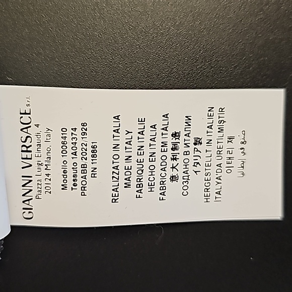 Fendace(Fendi/Versace collab) Monogrammed Full-zip Hoodie Sweatshirt Size M - Picture 9 of 12